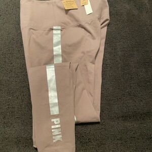 Pink Active Victoria’s Secret High Waist Full Length Legging